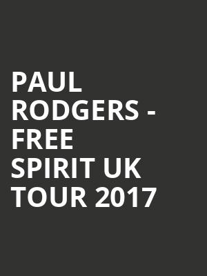 Paul Rodgers - Free Spirit UK Tour 2017 at Royal Albert Hall